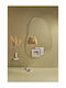 SteweHome Bathroom Mirror Made of MDF 55x70cm Bronze