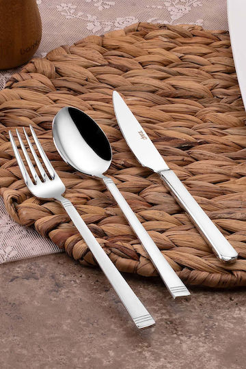 SteweHome Set de Tacâmuri Inoxidabile Bej 84 Bucăți