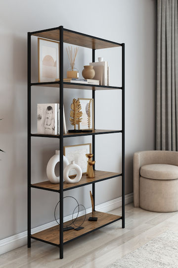 Βιβλιοθήκη Μπεζ 50x24x150εκ.
