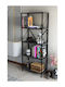 Bibliotecă Gri 90x34x180 cm