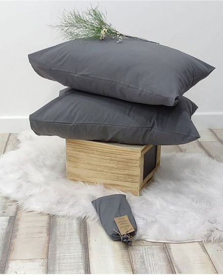 SteweHome Set Gray Pillowcases 50x70cm