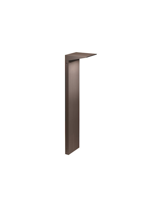 VK Lighting LED Outdoor Floor Lamp 10W With Warm White Light IP65 Gray