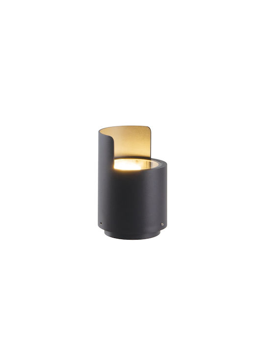 VK Lighting Φωτιστικό Δαπέδου Εξωτερικού Χώρου 12W IP67 για Ντουί GU10 Γκρι