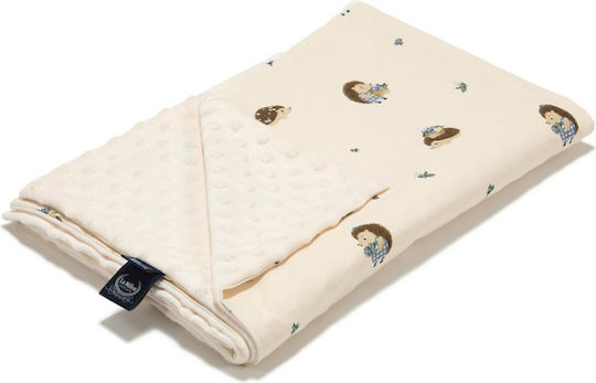 La Millou Babydecke Wickeltücher für Kinderzimmer Ecru 110x110cm