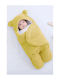 SteweHome Nursery Swaddling Blanket Yellow 70x10cm
