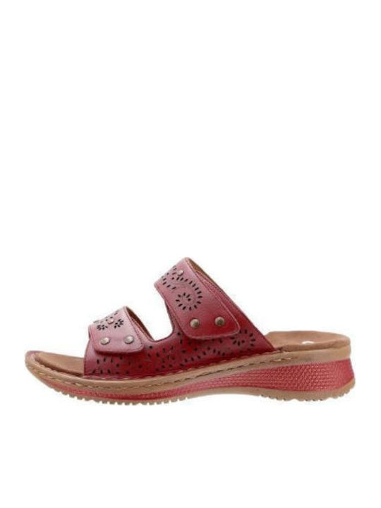 Ara Anatomic Women's Summer Platforms Burgundy