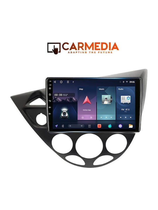 Carmedia Ηχοσύστημα Αυτοκινήτου για Ford Focus 1995-2003 (Bluetooth/USB/WiFi/GPS/Apple-Carplay/Android-Auto) με Οθόνη Αφής 9"