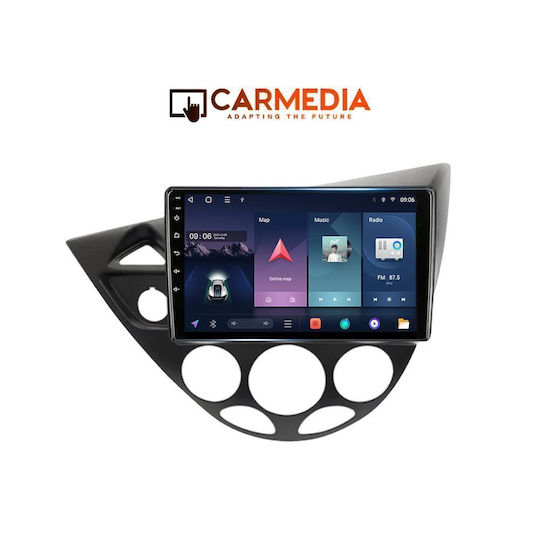 Carmedia Ηχοσύστημα Αυτοκινήτου για Ford Focus 1995-2003 (Bluetooth/USB/WiFi/GPS/Apple-Carplay/Android-Auto) με Οθόνη Αφής 9"