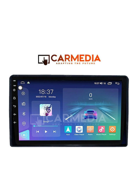 Carmedia Car Audio System for Peugeot Partner Citroen Berlingo 2008-2018 Bluetooth USB WiFi GPS Apple CarPlay Android Auto with 9" Touch Screen
