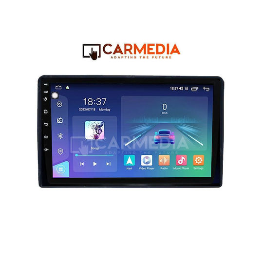 Carmedia Car Audio System for Peugeot Partner Citroen Berlingo 2008-2018 Bluetooth USB WiFi GPS Apple CarPlay Android Auto with 9" Touch Screen