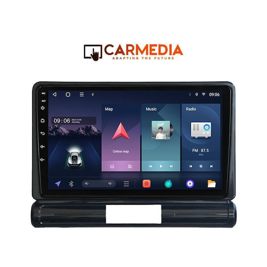 Carmedia Car Audio System for Citroen C3 / DS3 2016 with Touch Screen 9" Bluetooth USB WiFi GPS Apple CarPlay Android Auto