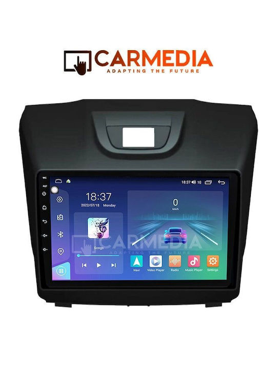 Carmedia Car Audio System Isuzu D-Max 2012-2020 Bluetooth USB WiFi GPS Apple CarPlay Android Auto with 9" Touch Screen