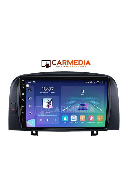 Carmedia Car Audio System for Hyundai Sonata 2006-2009 Bluetooth USB WiFi GPS Apple CarPlay Android Auto with 9" Touch Screen