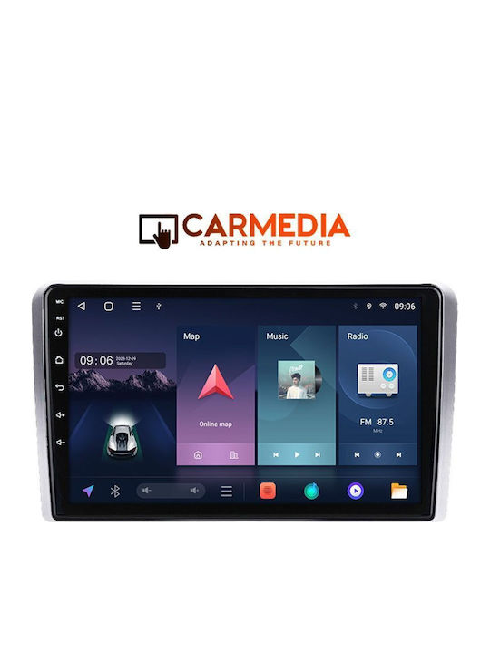 Carmedia Car Audio System for Alfa Romeo Mito 2008 (Bluetooth/USB/WiFi/GPS/Apple CarPlay/Android Auto) with 9" Touch Screen