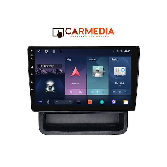 Carmedia Ηχοσύστημα Αυτοκινήτου για Opel Vivaro Renault Trafic Nissan Primastar 2004-2015 (Bluetooth/USB/WiFi/GPS/Apple-Carplay/Android-Auto) με Οθόνη Αφής 9"
