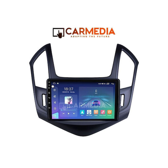 Carmedia Car Audio System for Chevrolet Cruze 2013-2015 Bluetooth USB WiFi GPS Apple CarPlay Android Auto with 9" Touch Screen