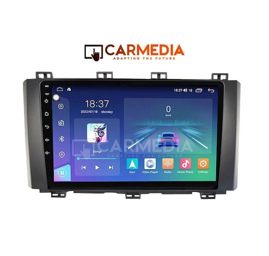 Carmedia Ηχοσύστημα Αυτοκινήτου για Seat Ateca 2017 (Bluetooth/USB/WiFi/GPS/Apple-Carplay/Android-Auto) με Οθόνη Αφής 9"