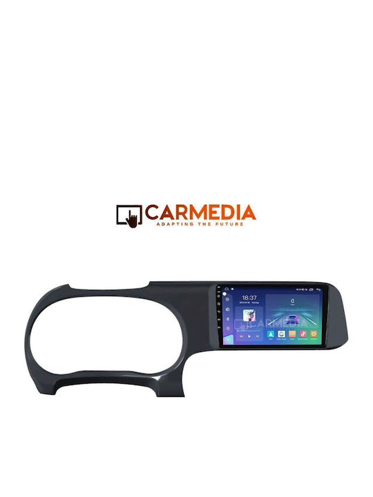 Carmedia Car Audio System for Hyundai i10 2020 with Touch Screen 9" Bluetooth USB Wi-Fi GPS Apple CarPlay Android Auto