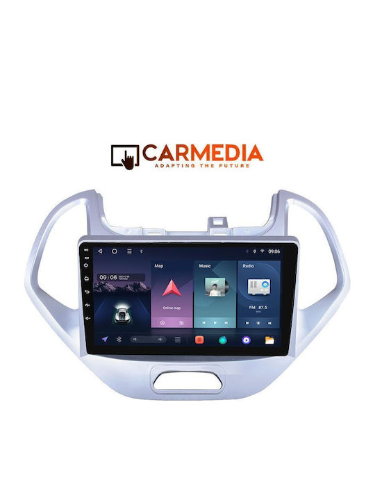 Carmedia Автомобилна Аудио Система за Ford Ka 2017 (Bluetooth/USB/WiFi/GPS/Apple CarPlay/Android Auto) с Touch Screen 9"
