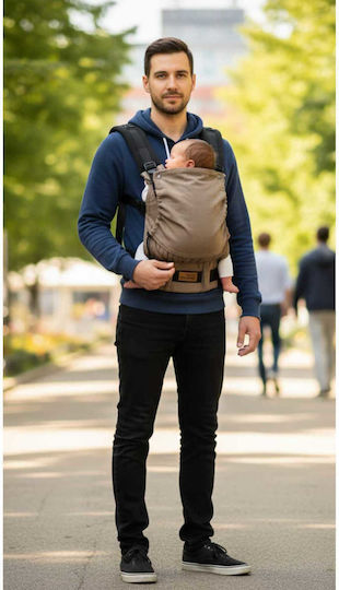 SteweHome Baby Carrier Wrap Brown with Maximum Weight 3.5kg