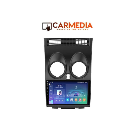 Carmedia Ηχοσύστημα Αυτοκινήτου για Nissan Qashqai 2006-2013 (Bluetooth/USB/WiFi/GPS/Apple-Carplay/Android-Auto) με Οθόνη Αφής 9"