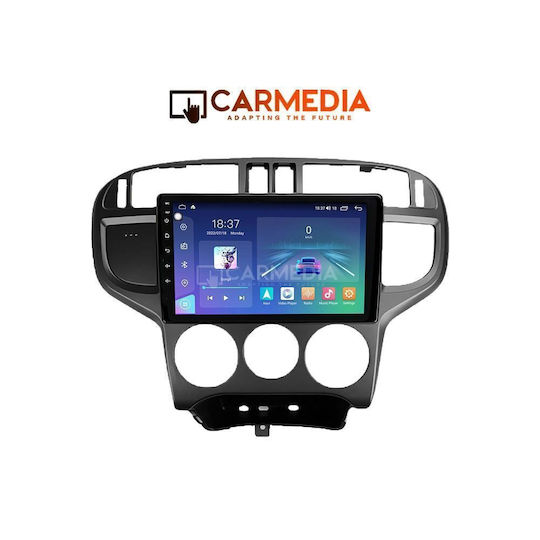 Carmedia Ηχοσύστημα Αυτοκινήτου για Hyundai Matrix 2001-2010 (Bluetooth/USB/WiFi/GPS/Apple-Carplay/Android-Auto) με Οθόνη Αφής 9"