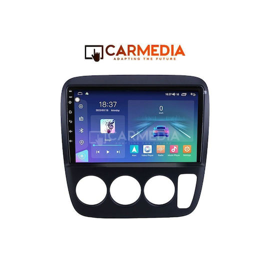 Carmedia Ηχοσύστημα Αυτοκινήτου για Honda CR-V 1996-2006 με A/C (Bluetooth/USB/WiFi/GPS/Apple-Carplay/Android-Auto) με Οθόνη Αφής 9"