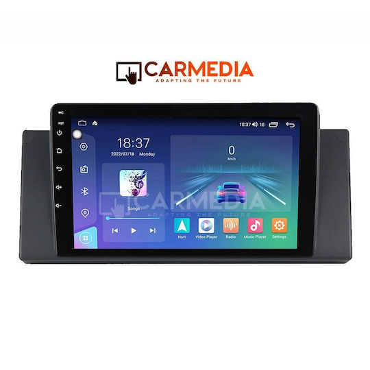 Carmedia Car Audio System for BMW Series 5 (E39) / X5 (E53) 1999-2006 with Touch Screen 9 inches Bluetooth USB Wi-Fi GPS Apple CarPlay Android Auto