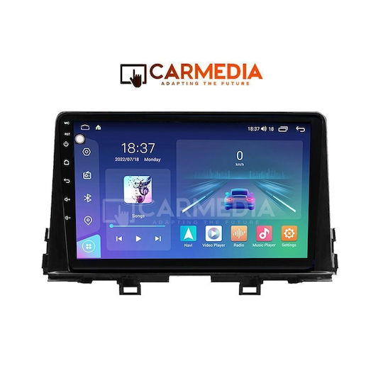 Carmedia Car Audio System for Kia Picanto 2021 Bluetooth USB WiFi GPS Apple CarPlay Android Auto with 9" Touch Screen