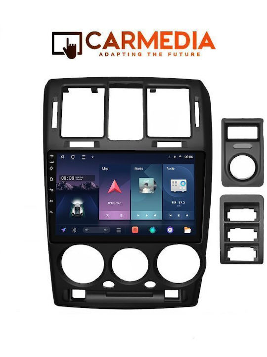 Carmedia Car Audio System for Hyundai Getz 2002-2011 Bluetooth USB WiFi GPS Apple CarPlay Android Auto with 9" Touch Screen