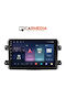 Carmedia Car Audio System for Fiat Ducato 2021 Bluetooth USB WiFi GPS Apple CarPlay Android Auto with 9" Touch Screen