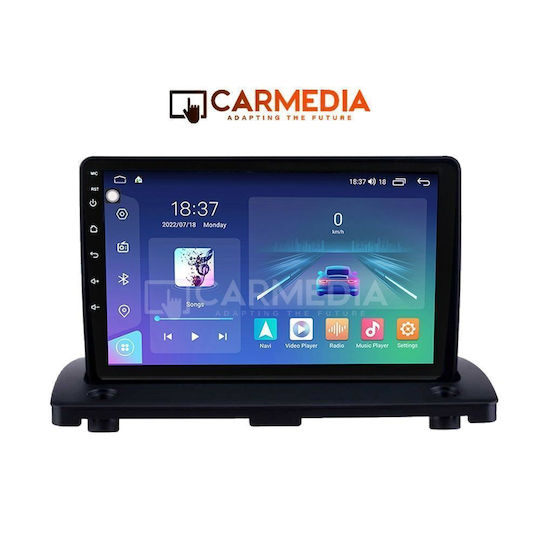 Carmedia Ηχοσύστημα Αυτοκινήτου για Volvo XC 90 2002-2014 (Bluetooth/USB/WiFi/GPS/Apple-Carplay/Android-Auto) με Οθόνη Αφής 9"