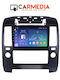 Carmedia Ηχοσύστημα Αυτοκινήτου για Nissan Navara 2004-2016 με A/C (Bluetooth/USB/WiFi/GPS/Apple-Carplay/Android-Auto) με Οθόνη Αφής 9"