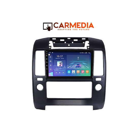Carmedia Ηχοσύστημα Αυτοκινήτου για Nissan Navara 2004-2016 με A/C (Bluetooth/USB/WiFi/GPS/Apple-Carplay/Android-Auto) με Οθόνη Αφής 9"