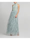 Maxi Dress for Wedding Christening with Lace Mint