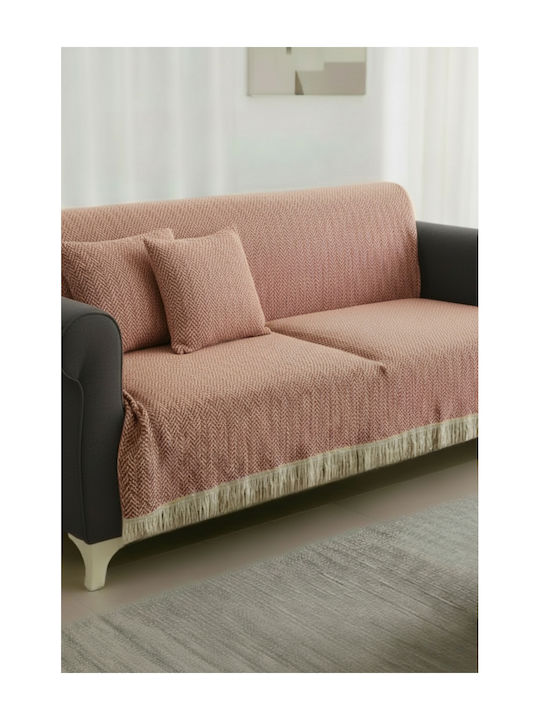 SteweHome Armchair Throw 170x210cm Red