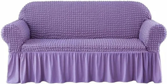 SteweHome Cuverturi Pentru Canapea 2 Locuri 180x237cm Violet