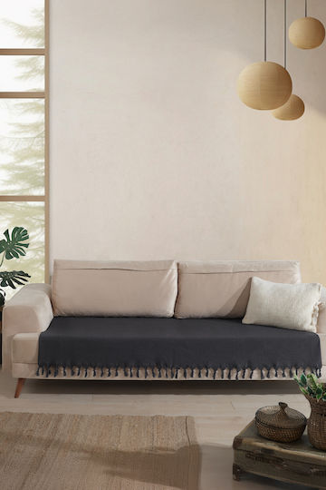 SteweHome Cuvertură Pentru Canapea De Fotoliu 115x201cm Gri