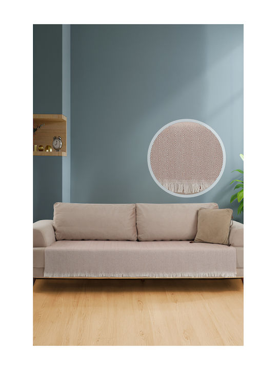 SteweHome Cuverturi Pentru Canapea De Fotoliu 115x201 Cm Bej