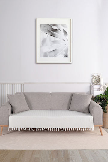 SteweHome Πολυθρόνας Π100xΜ200cm Εκρού