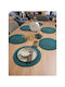 SteweHome Tischsets Korbweide Blau 33x33cm 6 Stück