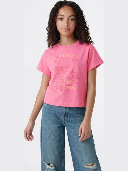 Champion Kinderoberteile T-Shirt Rosa