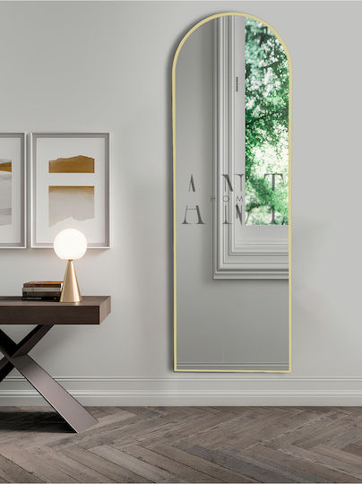 SteweHome STE-008226-V15035-130959 Καθρέπτης Ολόσωμος Οβάλ Χρυσός 180x60cm SteweHome STE-008226-V15035-130959 Καθρέπτης Ολόσωμος Οβάλ Χρυσός 180x60cm