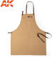 Ak-interactive 9201 Ak Work Apron Brown