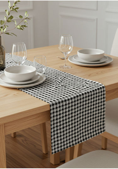 SteweHome Baumwoll Läufer Schwarz 50x150cm