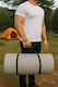 SteweHome Ημίδιπλο Υπόστρωμα Camping 180x80cm Πάχους 7cm Γκρι