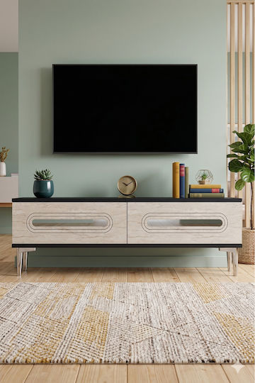Έπιπλο TV Επιδαπέδιο Γκρι 120x30x41εκ.
