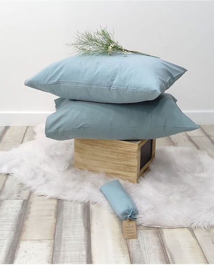 SteweHome Set Kissenbezüge Blau 50x70cm