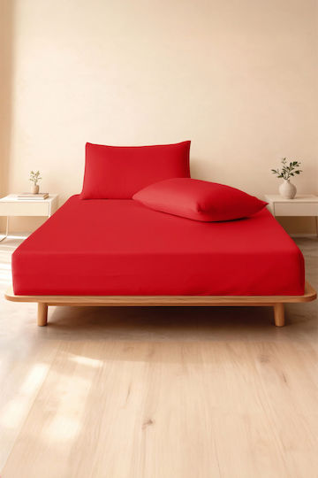 SteweHome Set Red Pillowcases 50x70cm
