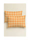 SteweHome Set Orange Pillowcases 50x70cm